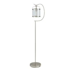 Dunelm Hurricane Satin Nickel Floor Lamp 12 Dunelm Hurricane Satin Nickel Floor Lamp -Lighting Heaven 1000169168 alt04