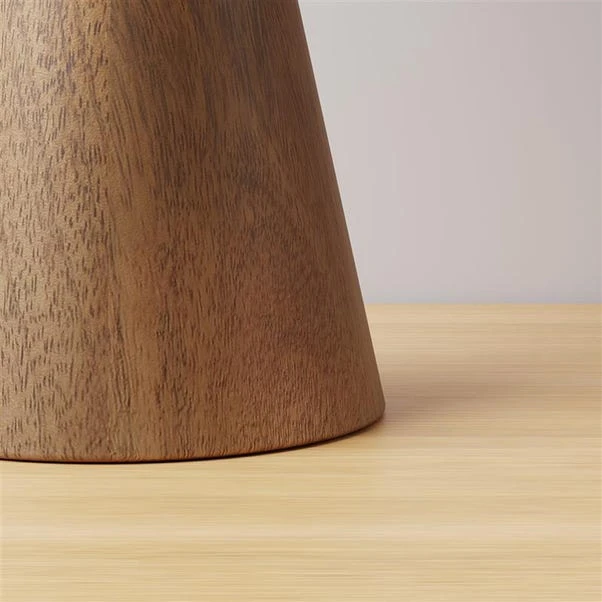 Dunelm Nala Mango Wood Table Lamp 6 Dunelm Nala Mango Wood Table Lamp - Image 4