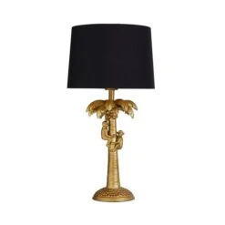 Dunelm Odisha Monkey On Palm Tree Table Lamp -Lighting Heaven 1000169208 alt04
