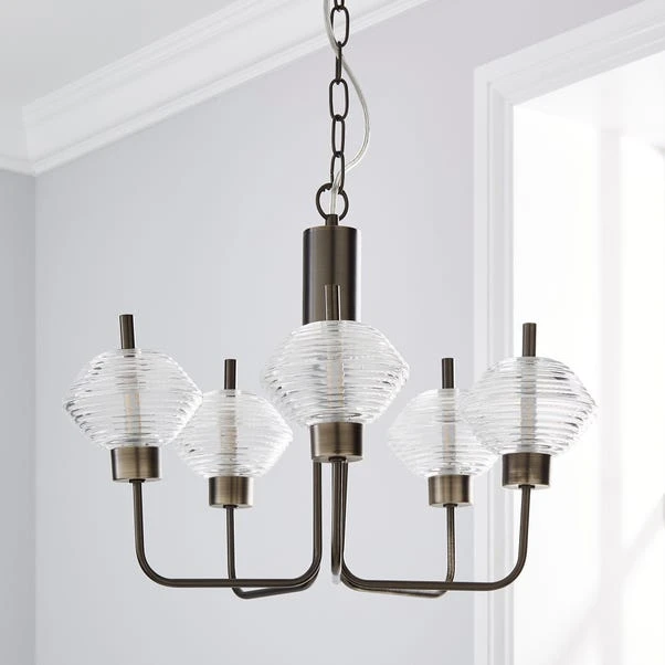 Dunelm Orb LED 5 Light Ceiling Fitting 4 Dunelm Orb LED 5 Light Ceiling Fitting - Image 2