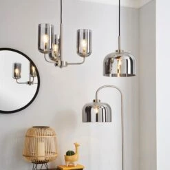 Dunelm Palazzo Smoked Glass Floor Lamp 13 Dunelm Palazzo Smoked Glass Floor Lamp -Lighting Heaven 1000169213 alt05