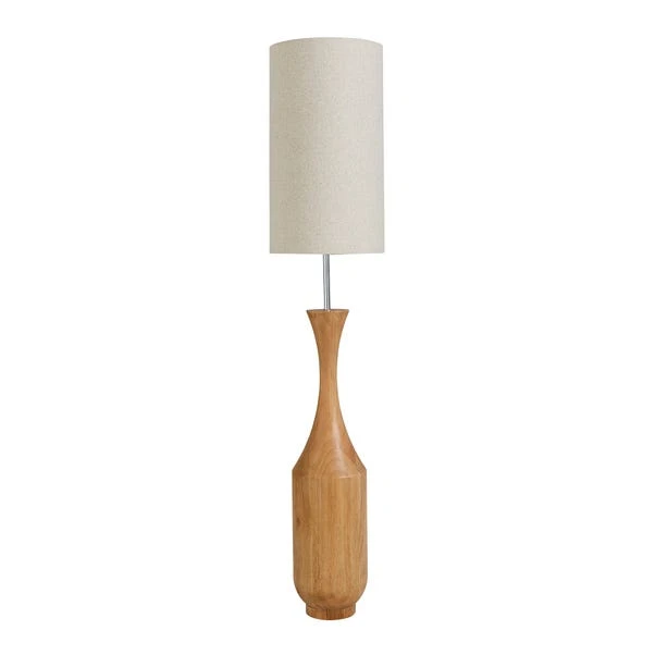 Dunelm Sala Mango Wood Floor Lamp 7 Dunelm Sala Mango Wood Floor Lamp - Image 5