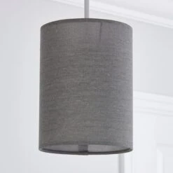 Dunelm Sara 20cm Cylinder Shade 8 Dunelm Sara 20cm Cylinder Shade -Lighting Heaven 1000169226 alt01