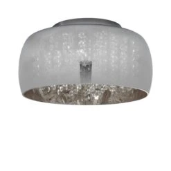 Dunelm Seychelles Smoked Flush Ceiling Fitting -Lighting Heaven 1000169235 alt04