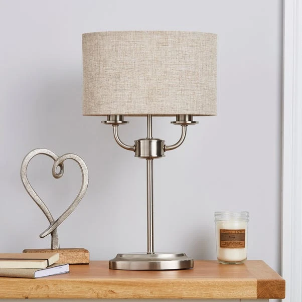 Dunelm Preston Oval Table Lamp 4 Dunelm Preston Oval Table Lamp - Image 2