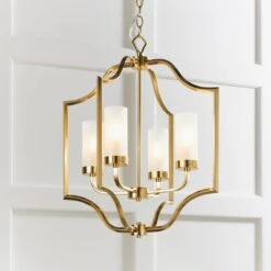 Vogue Lighting Vogue Edrea 4 Light Ceiling Fitting Brass -Lighting Heaven 1000169438 alt02