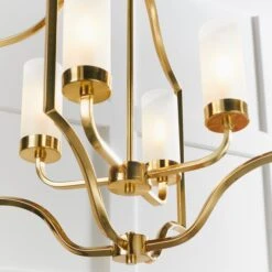Vogue Lighting Vogue Edrea 4 Light Ceiling Fitting Brass -Lighting Heaven 1000169438 alt04
