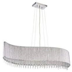 Vogue Lighting Vogue Galina 8 Light Crystal Ceiling Fitting Chrome -Lighting Heaven 1000169442 alt05
