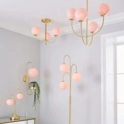 Dunelm Gigi Pink Table Lamp 13 Dunelm Gigi Pink Table Lamp -Lighting Heaven 1000180641 alt08