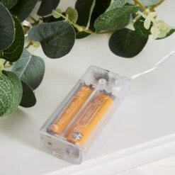 Dunelm Eucalyptus Green Lit Garland 10 Dunelm Eucalyptus Green Lit Garland -Lighting Heaven 1000180661 alt03