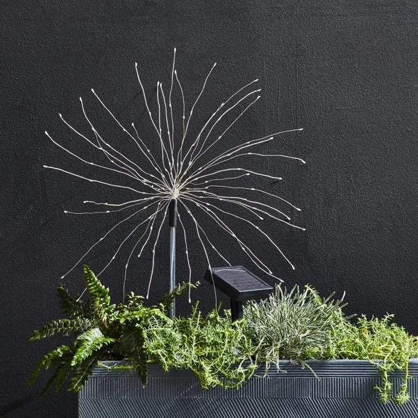 Dunelm Starburst Solar Outdoor Stake Lights 4 Dunelm Starburst Solar Outdoor Stake Lights - Image 2