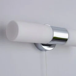 Dunelm Porto Bathroom 2 Light Wall Light Chrome -Lighting Heaven 1000182581 alt02