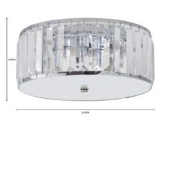 Dunelm Tropez Bathroom Flush Chandelier -Lighting Heaven 1000182589 alt07