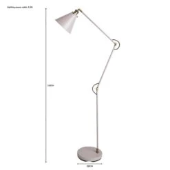 Dunelm Logan Task Floor Lamp -Lighting Heaven 1000182923 alt07