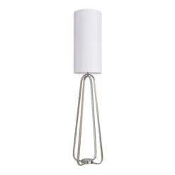 Dunelm Robyn Dual Lit Integrated LED Floor Lamp White -Lighting Heaven 1000182924 alt05