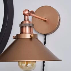 Dunelm Logan Plug-in Wall Light -Lighting Heaven 1000183025 alt02