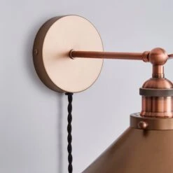 Dunelm Logan Plug-in Wall Light -Lighting Heaven 1000183025 alt03