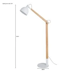 Dunelm Cleo Adjustable Floor Lamp 13 Dunelm Cleo Adjustable Floor Lamp -Lighting Heaven 1000183032 alt07