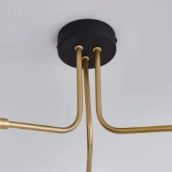 Dunelm Savona 3 Light Ceiling Fitting Black -Lighting Heaven 1000183099 alt03