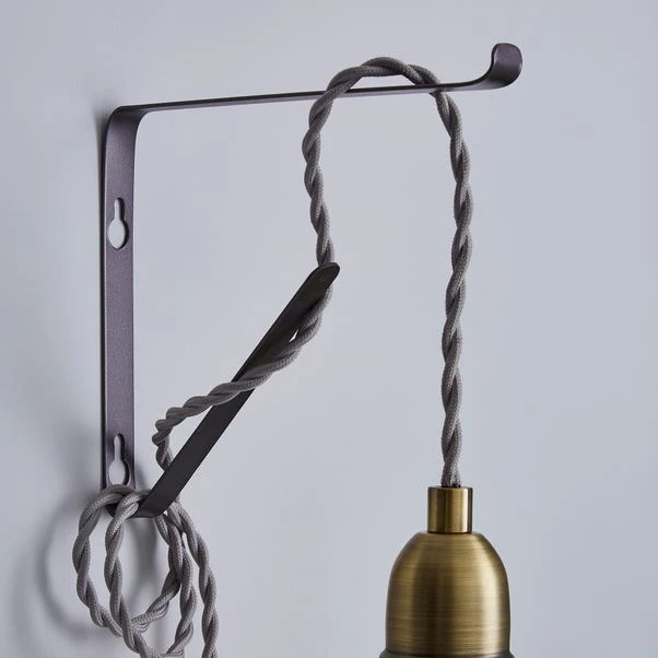 Dunelm Marsden Plug In Flex Set Pewter Industrial 6 Dunelm Marsden Plug In Flex Set Pewter Industrial - Image 4