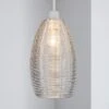 Dunelm Cigar Wire Silver Easy Fit Pendant -Lighting Heaven 30077069