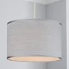 Ripple Lamp Shade 30cm Silver 2 Ripple Lamp Shade 30cm Silver -Lighting Heaven 30114917
