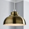 Galley Antique Brass Easy Fit Pendant -Lighting Heaven 30131047