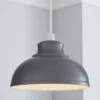 Dunelm Galley Grey Easy Fit Pendant -Lighting Heaven 30244232