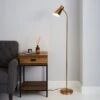 Dunelm Kurtis Gold Floor Lamp -Lighting Heaven 30575497