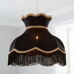 Dunelm Carmona Lamp Shade 45cm Black