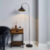 Dunelm Logan Grey Industrial Floor Lamp -Lighting Heaven 30624736