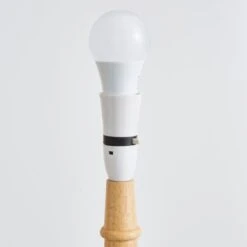 Dunelm Legoli Turned Wood Floor Lamp Base 11 Dunelm Legoli Turned Wood Floor Lamp Base -Lighting Heaven 30624737 alt03