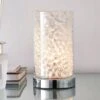 Dunelm Adela Pad Chrome Touch Dimmable Table Lamp 1 Dunelm Adela Pad Chrome Touch Dimmable Table Lamp -Lighting Heaven 30647580
