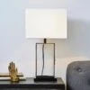 Dunelm Maya Glass Table Lamp -Lighting Heaven 30647883