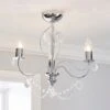 Dunelm Elizabeth 3 Light Bathroom Chrome Chandelier 1 Dunelm Elizabeth 3 Light Bathroom Chrome Chandelier -Lighting Heaven 30647916