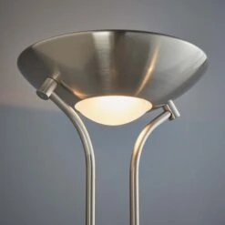 Vogue Lighting Vogue Rome Father And Child Floor Lamp Satin Nickel -Lighting Heaven 30671119 alt03