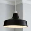 Dunelm Stern Black Easy Fit Pendant -Lighting Heaven 30671304