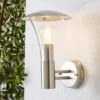 Dunelm Grax Steel Outdoor Wall Light -Lighting Heaven 30671417
