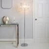 Dunelm Prism Chrome Floor Lamp -Lighting Heaven 30674204