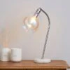 Elements Latisha Iridescent Glass Marble Base Task Desk Lamp 2 Elements Latisha Iridescent Glass Marble Base Task Desk Lamp -Lighting Heaven 30674208