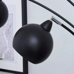 Dunelm Herm 3 Arm Arc Black Floor Lamp 10 Dunelm Herm 3 Arm Arc Black Floor Lamp -Lighting Heaven 30674396 alt02