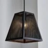 Dunelm Nala Pendant Ceiling Fitting Black 2 Dunelm Nala Pendant Ceiling Fitting Black -Lighting Heaven 30681855