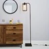 Dunelm London Bronze Industrial Floor Lamp 2 Dunelm London Bronze Industrial Floor Lamp -Lighting Heaven 30690162