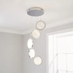 Dunelm Cora Cluster Disc 5 Light Ceiling Fitting
