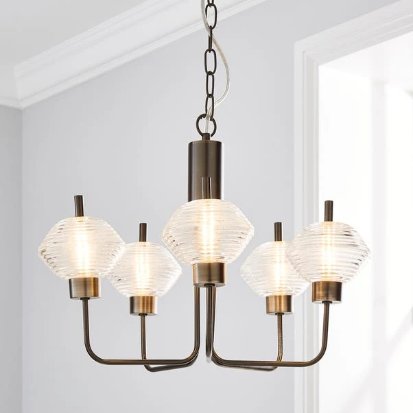 Dunelm Orb LED 5 Light Ceiling Fitting 3 Dunelm Orb LED 5 Light Ceiling Fitting