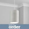 Dunelm Made To Order Tall Cylinder Shade -Lighting Heaven 30704822