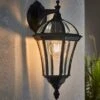 Vogue Lighting Vogue Drayton Outdoor Wall Light Black -Lighting Heaven 30707415