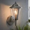 Vogue Lighting Vogue Klien Outdoor Wall Light Steel 2 Vogue Lighting Vogue Klien Outdoor Wall Light Steel -Lighting Heaven 30707416
