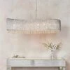 Vogue Lighting Vogue Galina 8 Light Crystal Ceiling Fitting Chrome -Lighting Heaven 30707443