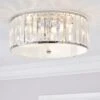 Dunelm Tropez Bathroom Flush Chandelier
